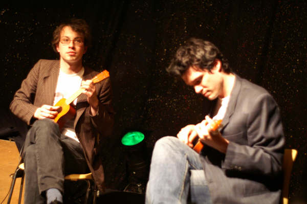 Le Pauline Easy Project (Seb Adam et Alio) à Reims, M.J.C. Le Flambeau, lors de son premier concert le 20 mai 2006