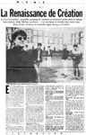Alan McGee interview and October 26th 1986 gig review in Libération dated 11/11/1986