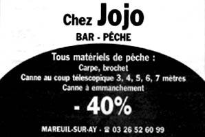 Cet espace publicitaire est gratuitement offert  Chez Jojo par Vivonzeureux!